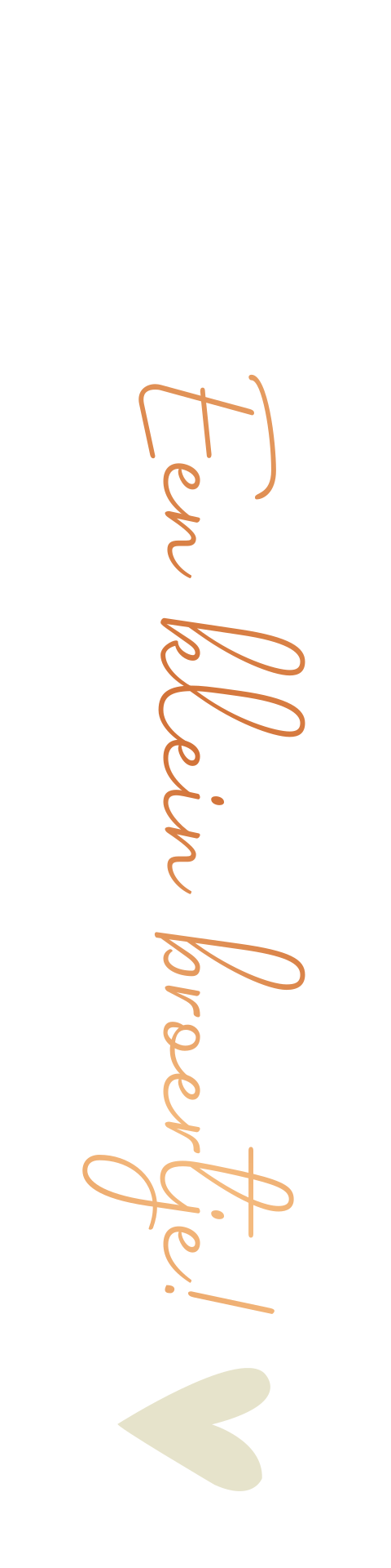 Label Small Geboortekaartje Hartje Tekst