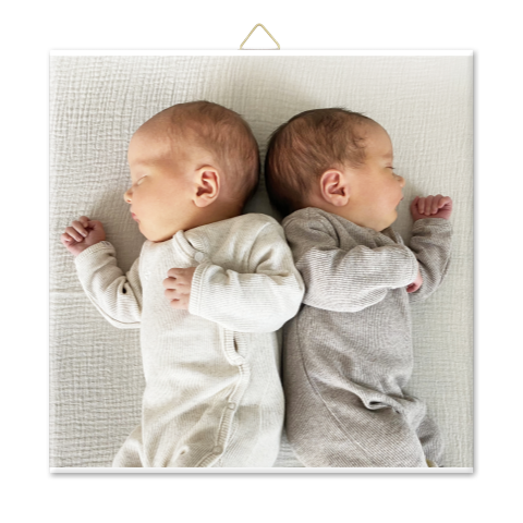 Geboortetegel Babyfoto Babykamer Kraamcadeau