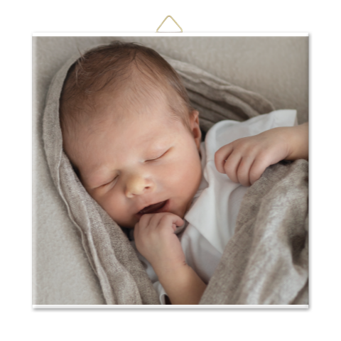Geboortetegel Babyfoto Kraamcadeau Babykamer