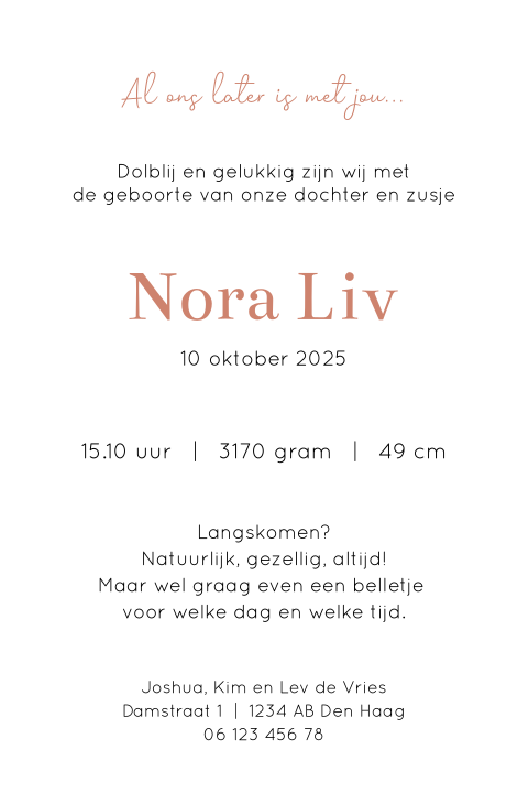 Kaart binnenkant