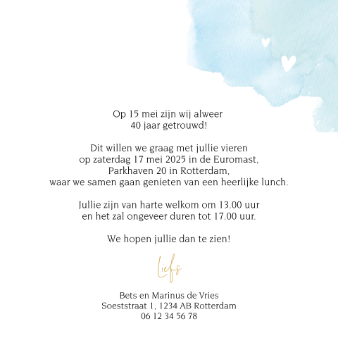 Kaart binnenkant