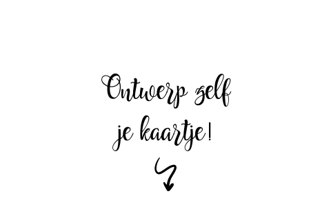 Enkele kaart wolk blanco