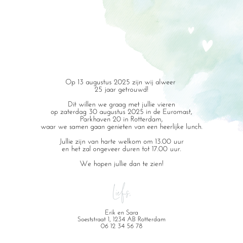 Kaart binnenkant