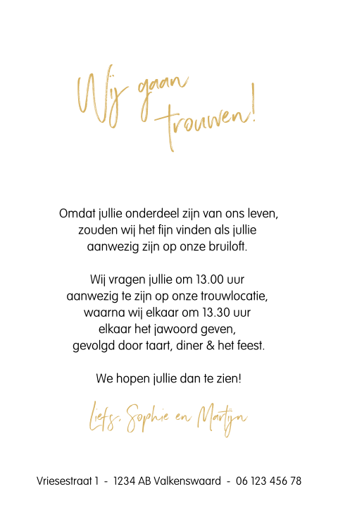 Kaart binnenkant