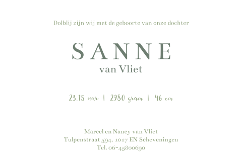Kaart binnenkant