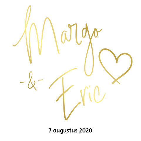 Trouwkaart Margo&Eric_blanco