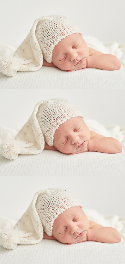 DIY label geboorte met eigen foto 10x7cm