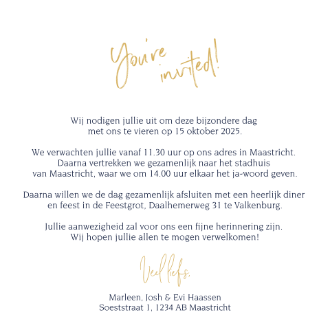 Kaart binnenkant