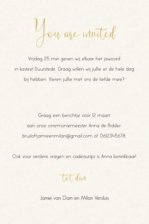 Kaart binnenkant