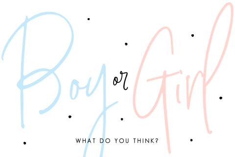 Uitnodiging - Gender Reveal - 5