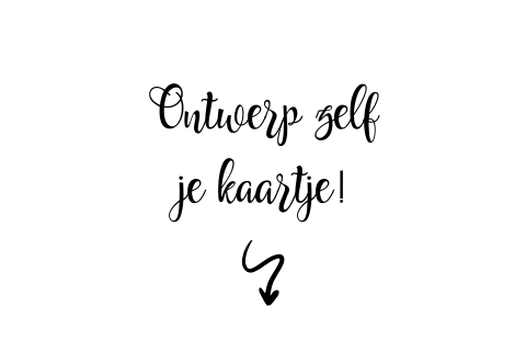 Enkele kaart organisch rechthoek blanco