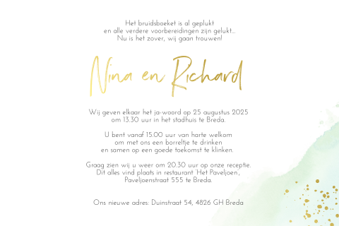 Kaart binnenkant