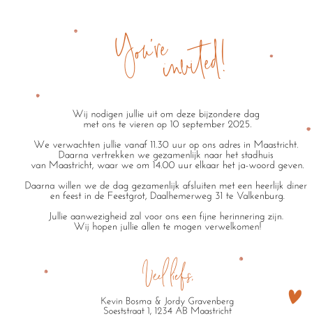 Kaart binnenkant