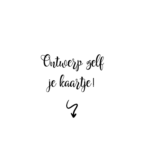 Enkele kaart organisch rond blanco