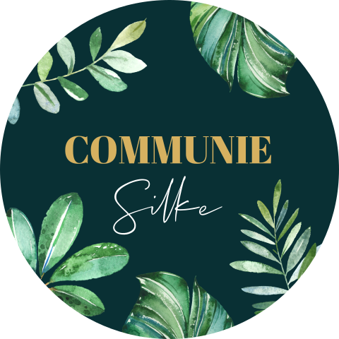 Sluitzegels communie tropische bladeren