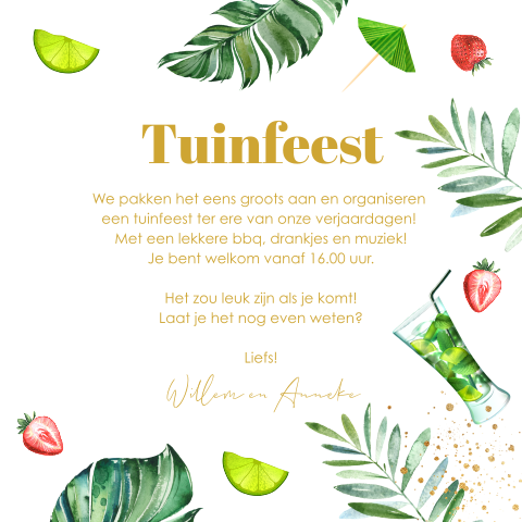 Kaart binnenkant