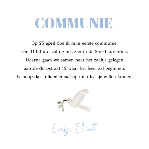Kaart binnenkant