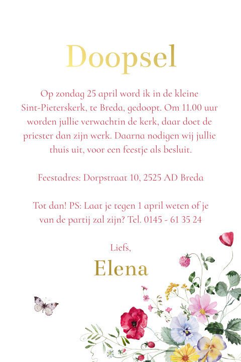 Kaart binnenkant