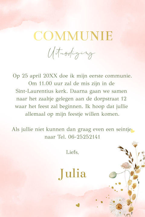 Kaart binnenkant
