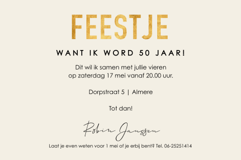 Kaart binnenkant