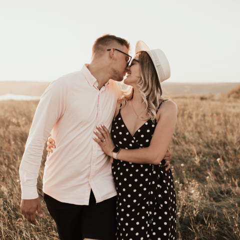 Save the Date kaart foto vierkant