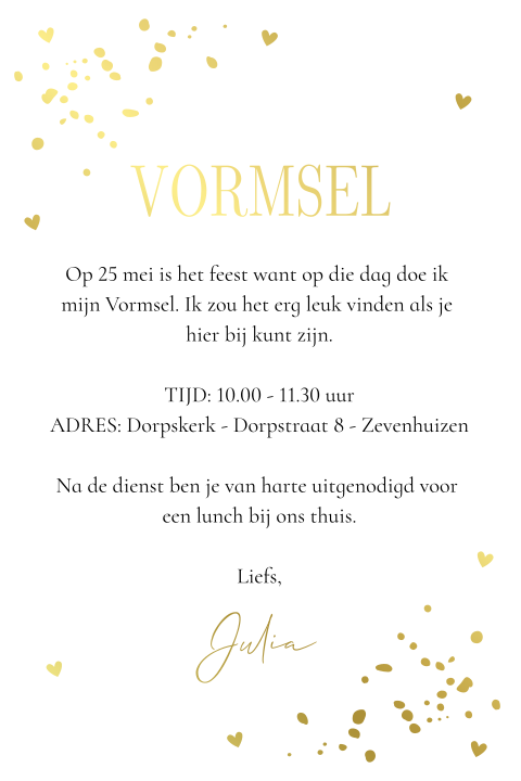 Kaart binnenkant