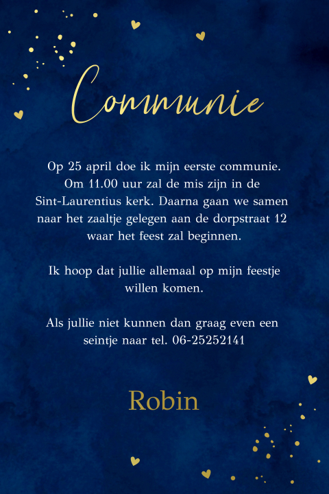 Kaart binnenkant