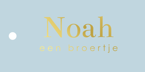 Label rechthoekig blauw goudfolie | 10 stuks