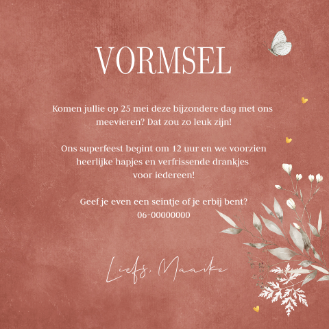 Kaart binnenkant