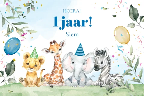 1e verjaardagskaart jongen - boerderijdieren - gelukkige verjaardagskaart 1 jaar oude jongen meisje, meisjes jongens verjaardagskaarten voor hem haar, 145 mm x 145 mm wenskaart voor zoon neef