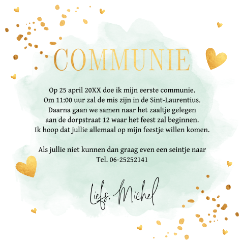 Kaart binnenkant