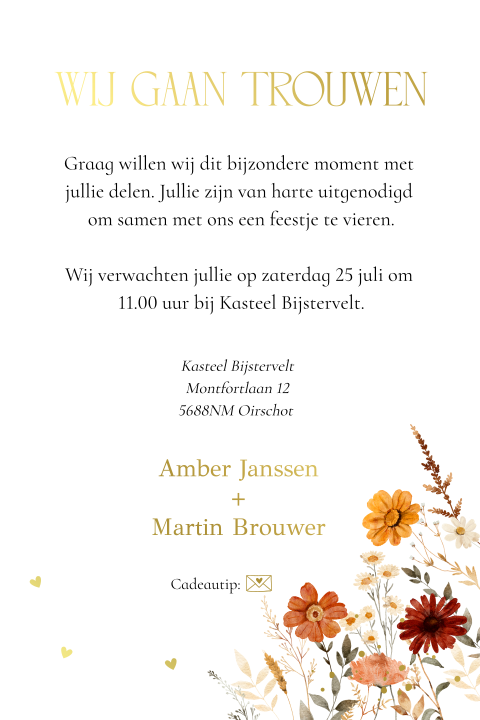 Kaart binnenkant