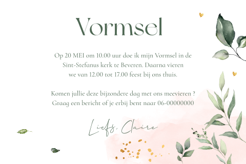 Kaart binnenkant