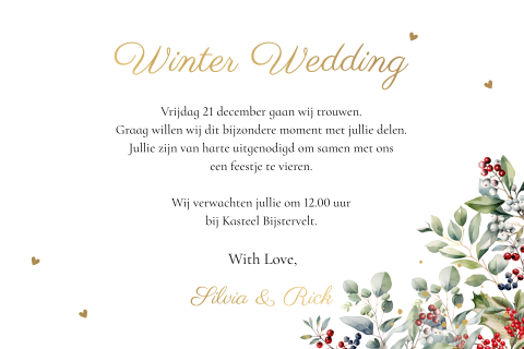 Kaart binnenkant