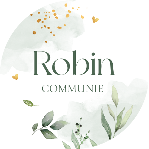 Sluitstickers communie botanisch bladeren groen | 25 stuks