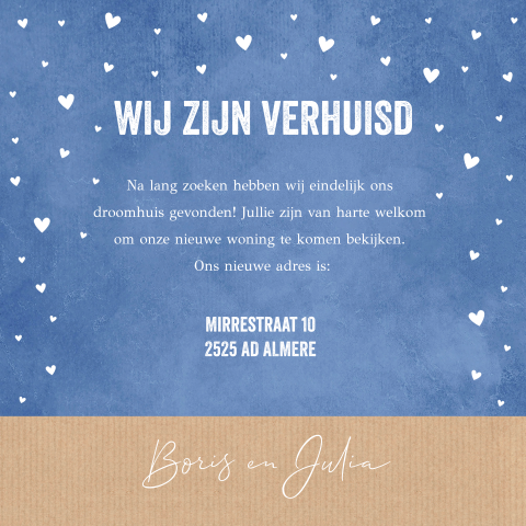 Kaart binnenkant
