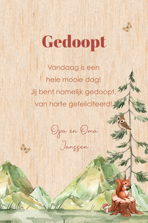 Kaart binnenkant