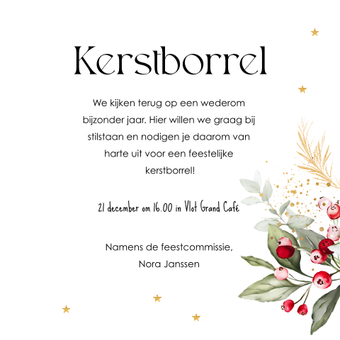 Kaart binnenkant