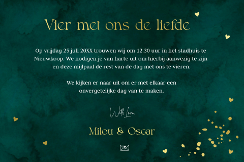 Kaart binnenkant