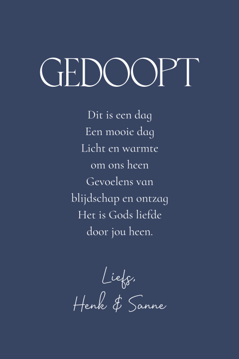 Kaart binnenkant