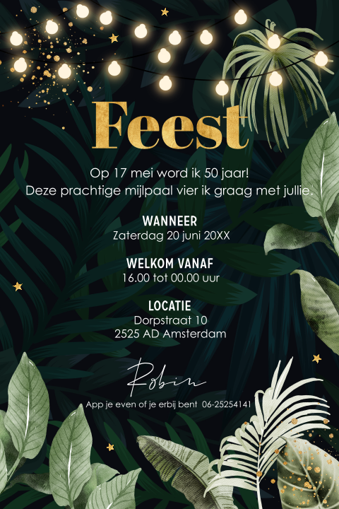 Kaart binnenkant