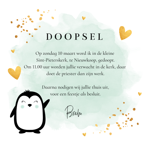 Kaart binnenkant