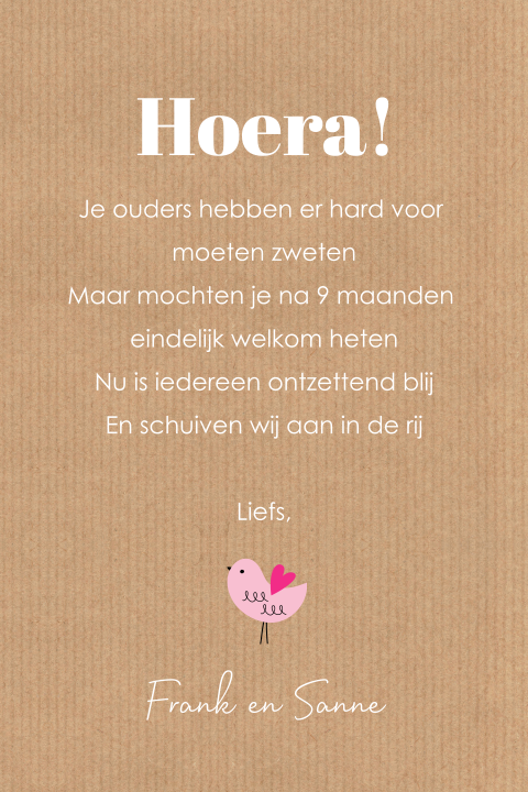 Kaart binnenkant