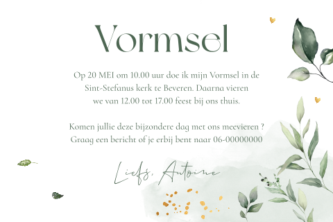 Kaart binnenkant