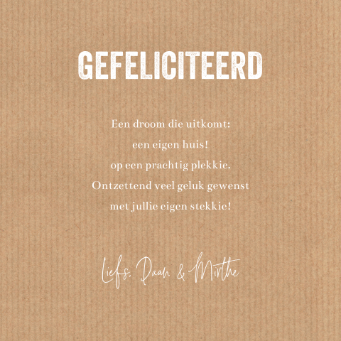 Kaart binnenkant
