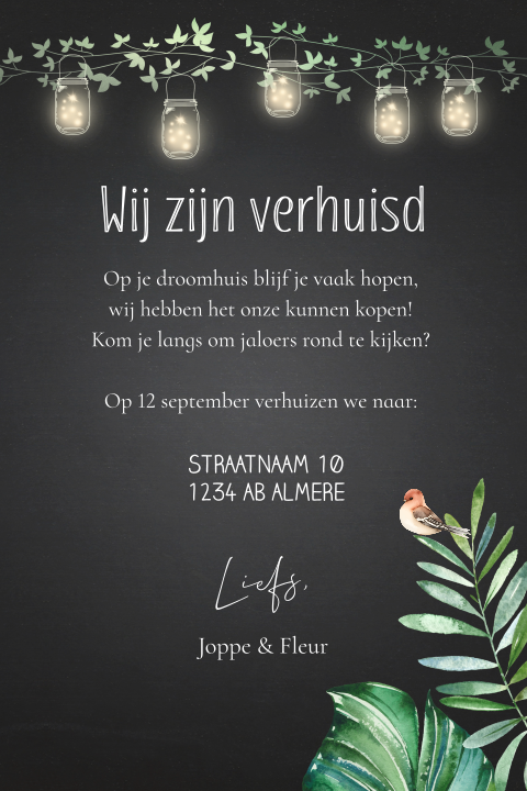 Kaart binnenkant