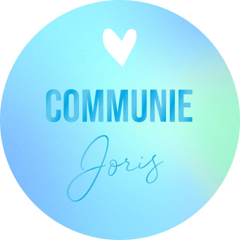Sluitstickers communie hoogglans blauw | 25 stuks