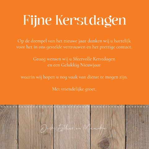 Kaart binnenkant