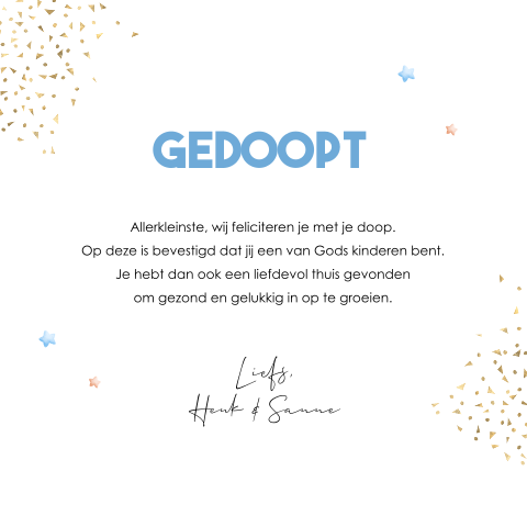 Kaart binnenkant