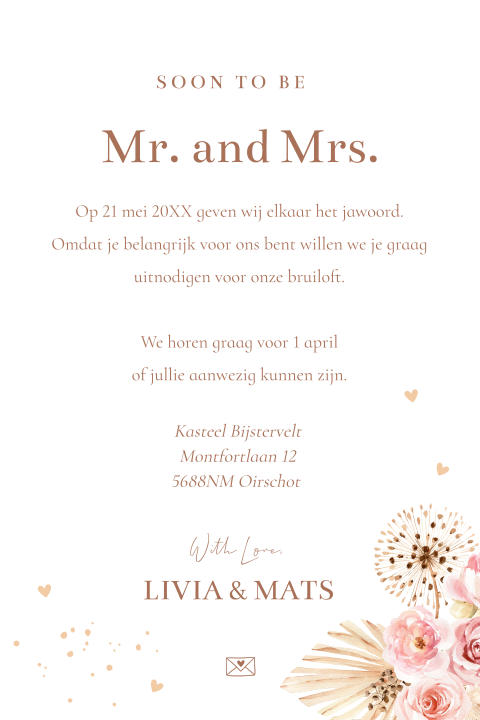Kaart binnenkant